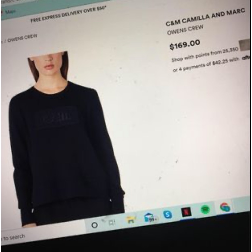 jumper, gifted it but did not fit